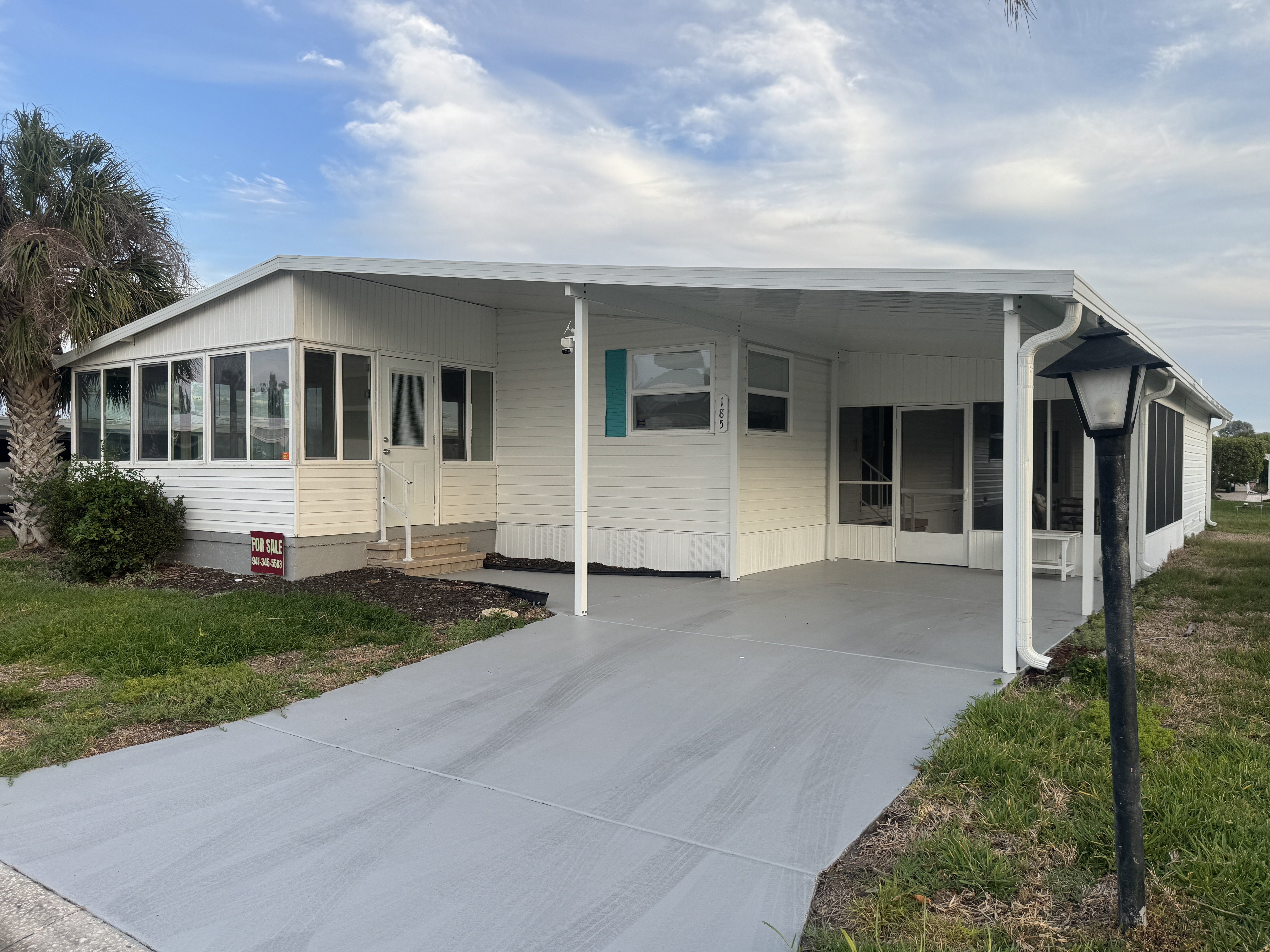 3901 71st St W, Lot 185, Bradenton, Florida 34209, 2 Bedrooms Bedrooms, ,2 BathroomsBathrooms,55-Plus Mobile Home,For Sale,71st St W, Lot 185,4795