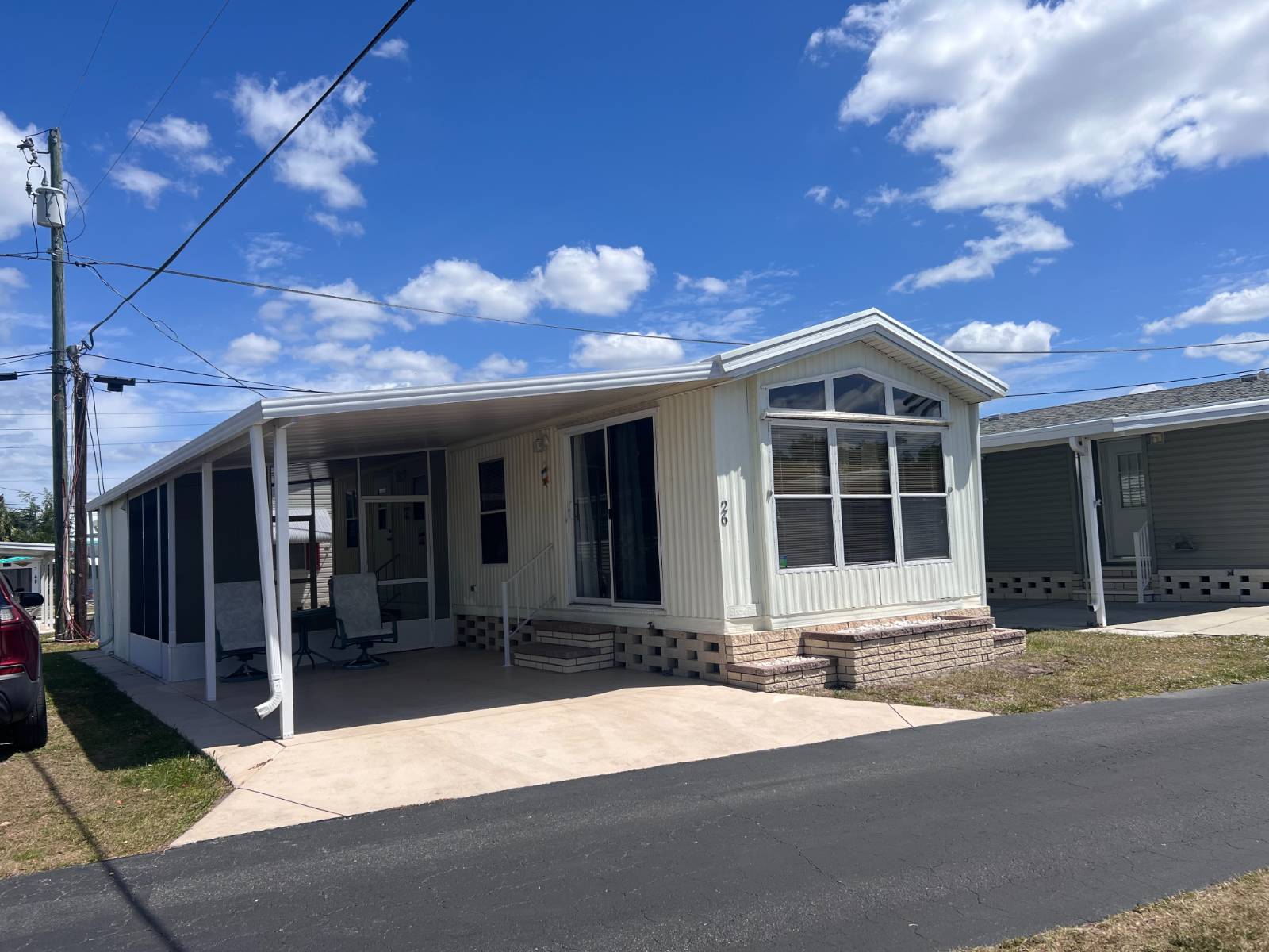 7020 Captain Kidd Ave, Lot 26, Sarasota, Florida 34231, 1 Bedroom Bedrooms, ,1 BathroomBathrooms,55-Plus Mobile Home,For Sale,Captain Kidd Ave, Lot 26,4802