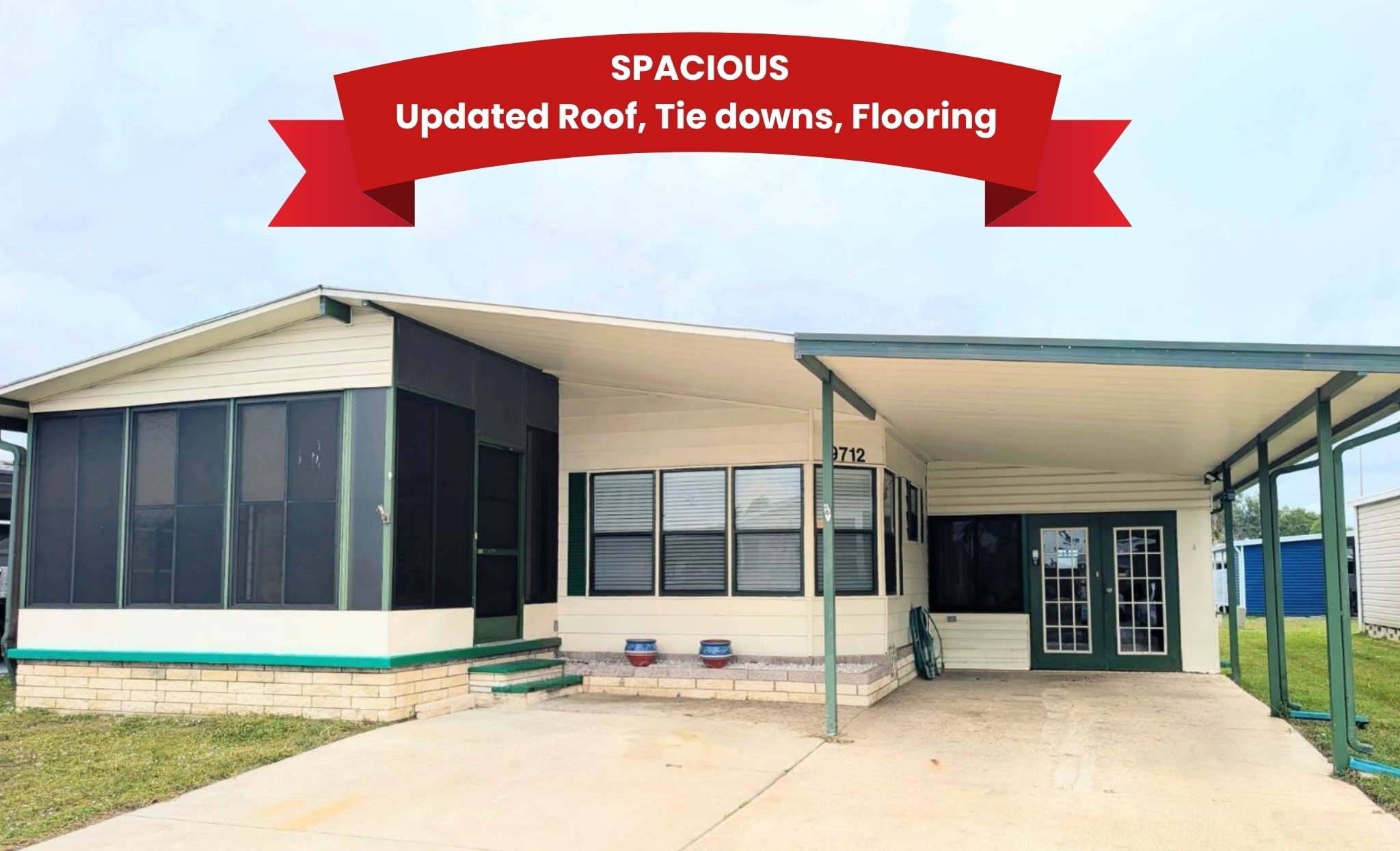 9712 Rosario Drive, Parrish, Florida 34219, 2 Bedrooms Bedrooms, ,2 BathroomsBathrooms,55-Plus Mobile Home,For Sale,Rosario Drive,4816