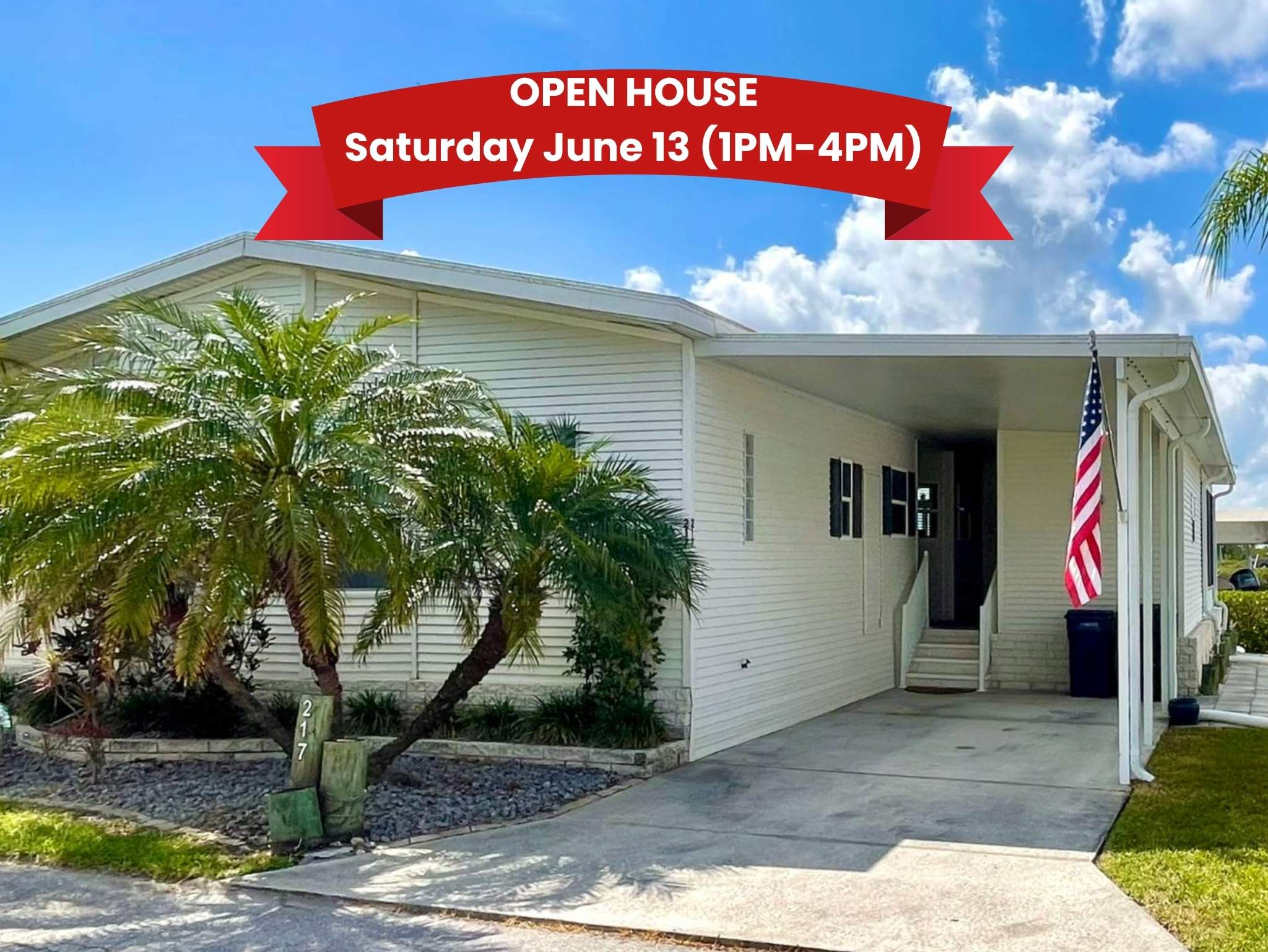217 Denmark Drive, Ellenton, Florida 34222, 2 Bedrooms Bedrooms, ,2 BathroomsBathrooms,55-Plus Mobile Home,For Sale,Denmark Drive,4823