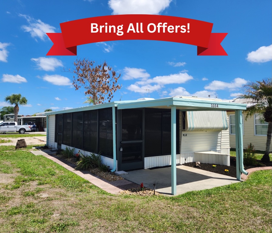 3354 Freddie Way, Unit N10, Avon Park, Florida 33825, 1 Bedroom Bedrooms, ,1.5 BathroomsBathrooms,55-Plus Mobile Home,For Sale,Freddie Way, Unit N10,4833