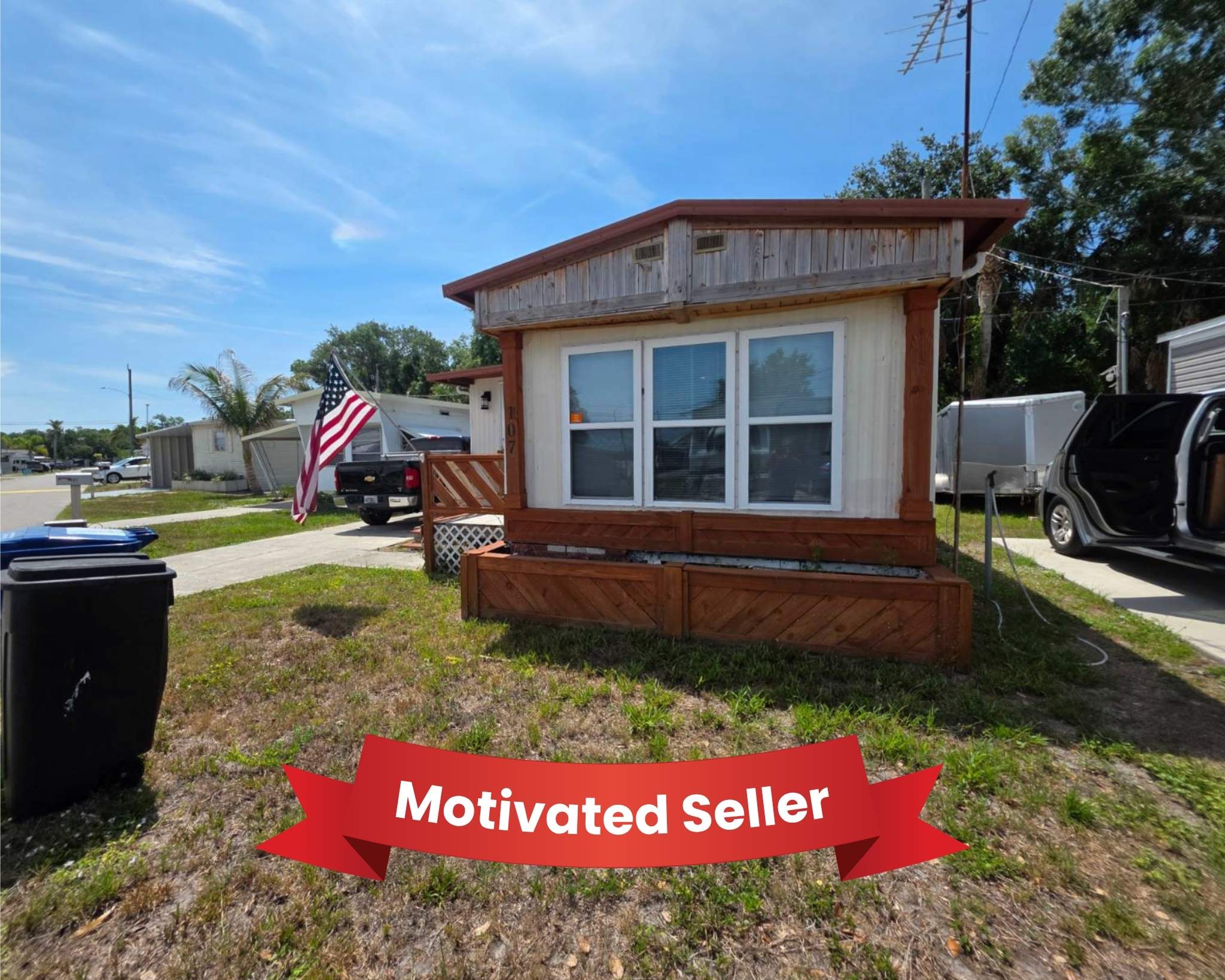 5611 Bayshore Rd, Lot 107, Palmetto, Florida 34221, 2 Bedrooms Bedrooms, ,1.5 BathroomsBathrooms,55-Plus Mobile Home,For Sale,Bayshore Rd, Lot 107,4841