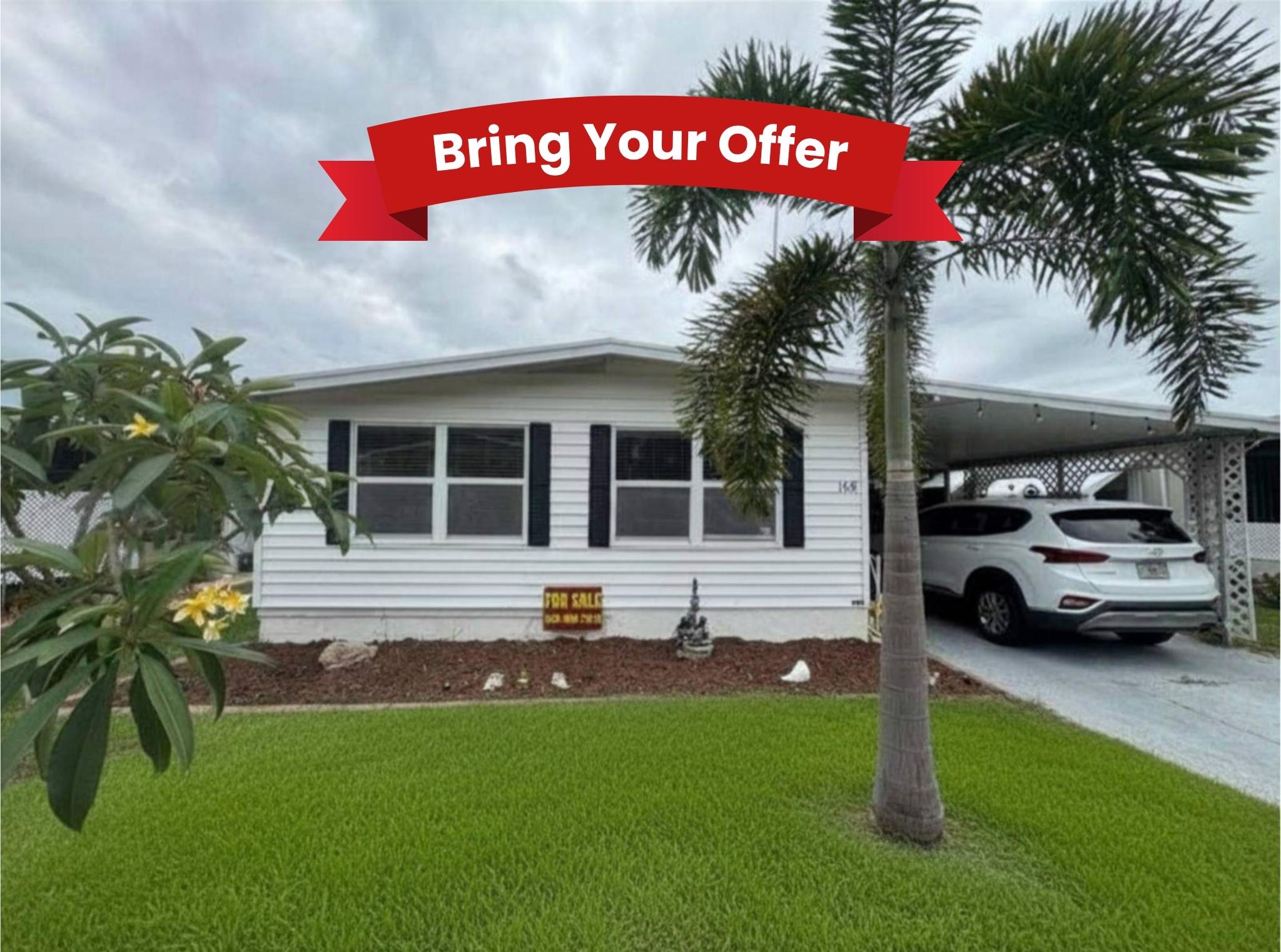 168 Poinciana Dr, Ellenton, Florida 34222, 2 Bedrooms Bedrooms, ,2 BathroomsBathrooms,55-Plus Mobile Home,For Sale,Poinciana Dr,4906