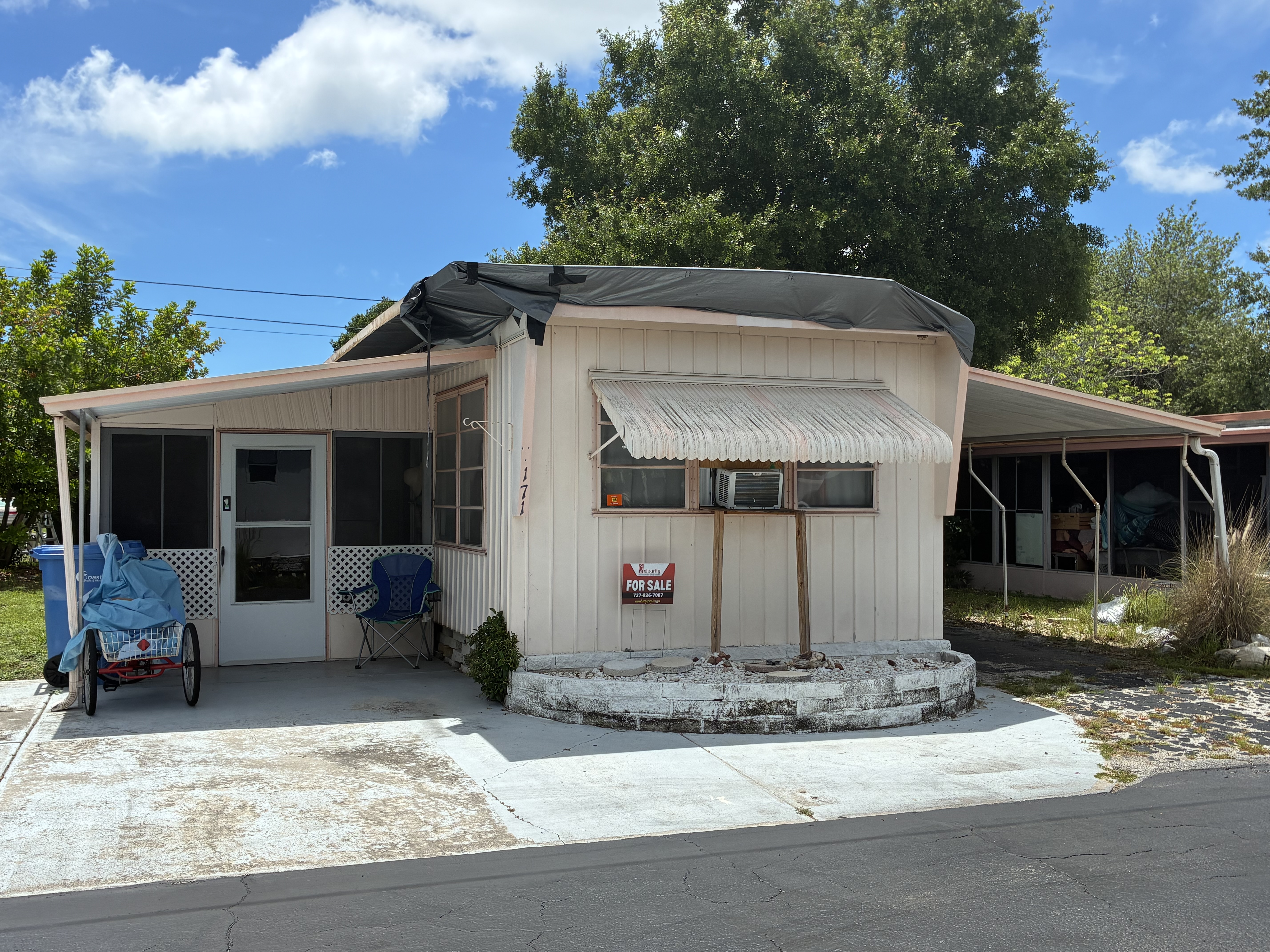 5757 66th St N, Lot 171, St Petersburg, Florida 33709, 3 Bedrooms Bedrooms, ,2 BathroomsBathrooms,55-Plus Mobile Home,For Sale,66th St N, Lot 171,4928