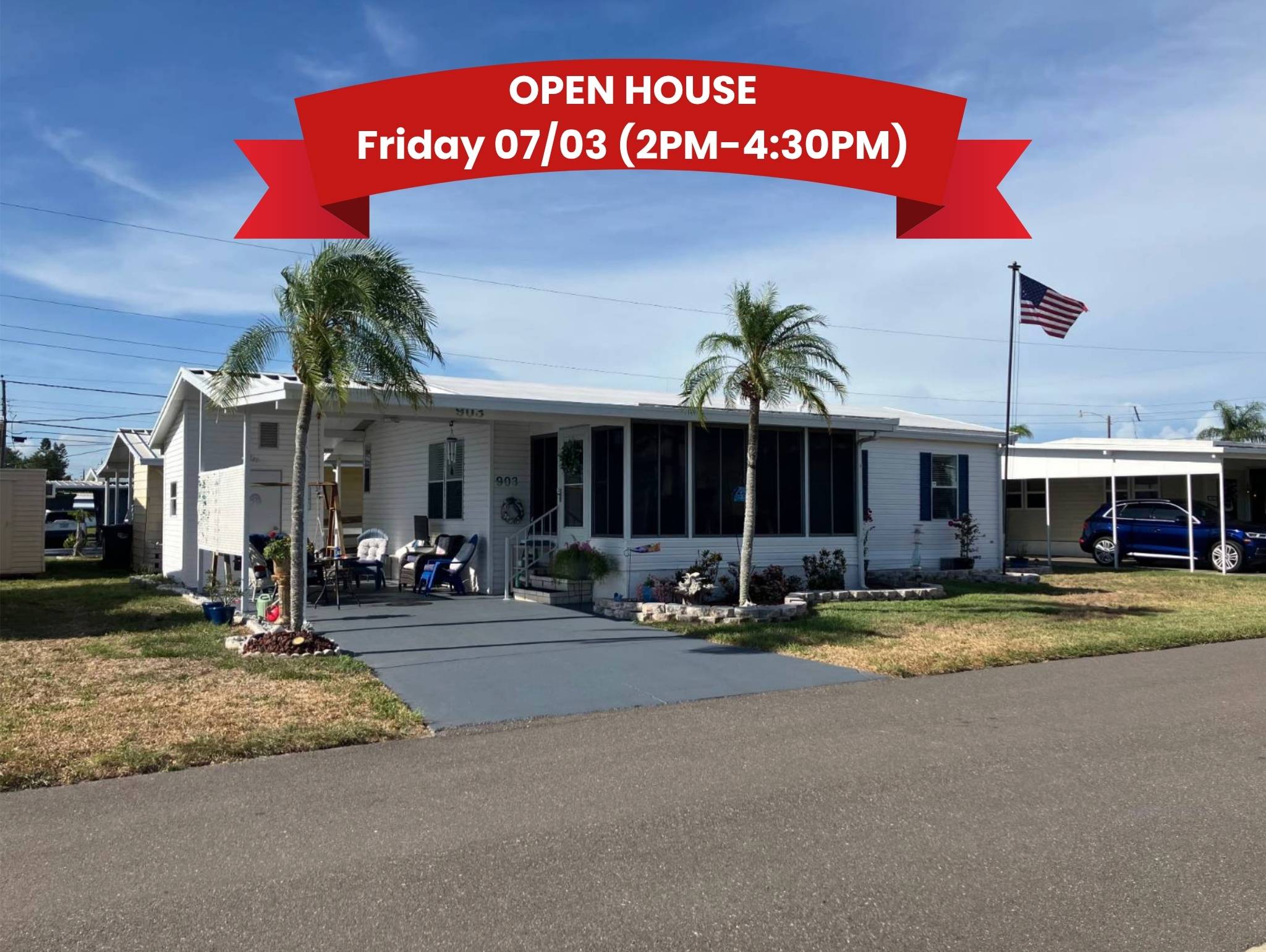 903 52nd Ave Terrace W, Bradenton, Florida 34207, 2 Bedrooms Bedrooms, ,2 BathroomsBathrooms,55-Plus Mobile Home,For Sale,52nd Ave Terrace W,4942