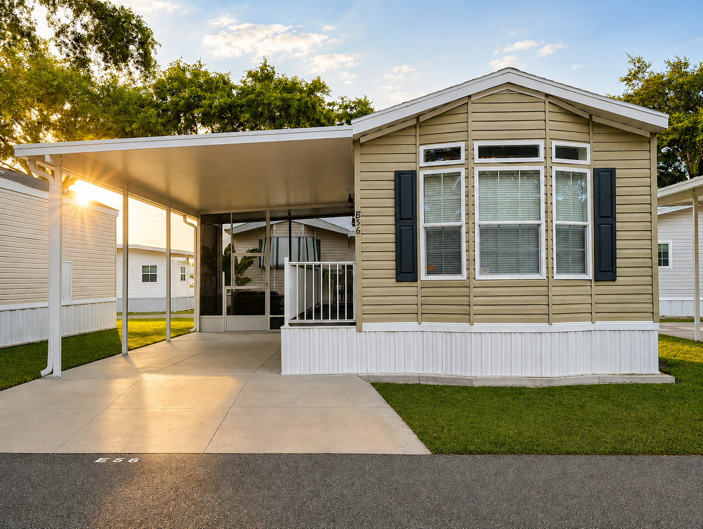 6633 53rd Ave, Lot E56, Bradenton, Florida 34203, 1 Bedroom Bedrooms, ,1 BathroomBathrooms,55-Plus Mobile Home,For Sale,53rd Ave, Lot E56,5032