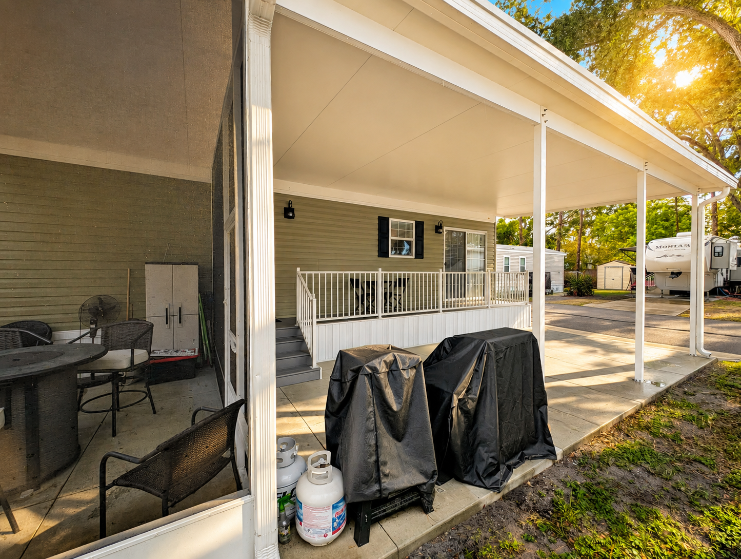 6633 53rd Ave, Lot E56, Bradenton, Florida 34203, 1 Bedroom Bedrooms, ,1 BathroomBathrooms,55-Plus Mobile Home,For Sale,53rd Ave, Lot E56,5032