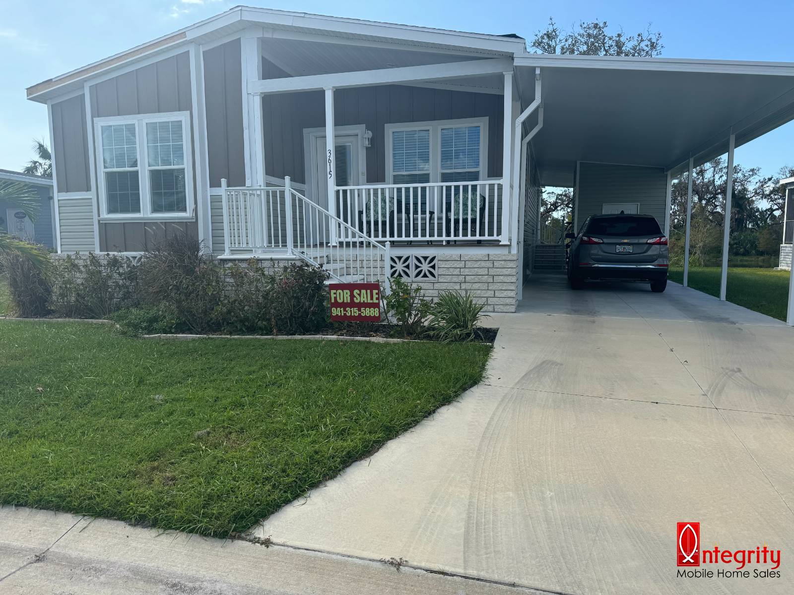 3615 Baldwin Way, Ellenton, Florida 34222, 2 Bedrooms Bedrooms, ,2 BathroomsBathrooms,55-Plus Mobile Home,For Sale,Baldwin Way,5087