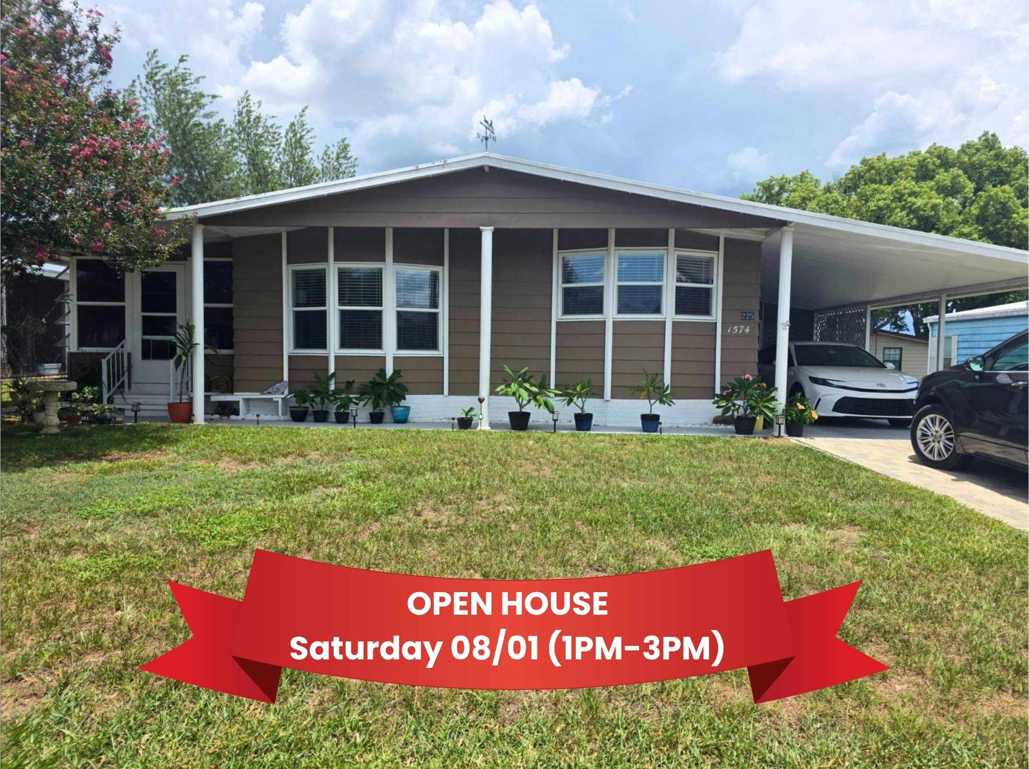1574 Garrison Drive, Lakeland, Florida 33810, 2 Bedrooms Bedrooms, ,2 BathroomsBathrooms,55-Plus Mobile Home,For Sale,Garrison Drive,5099
