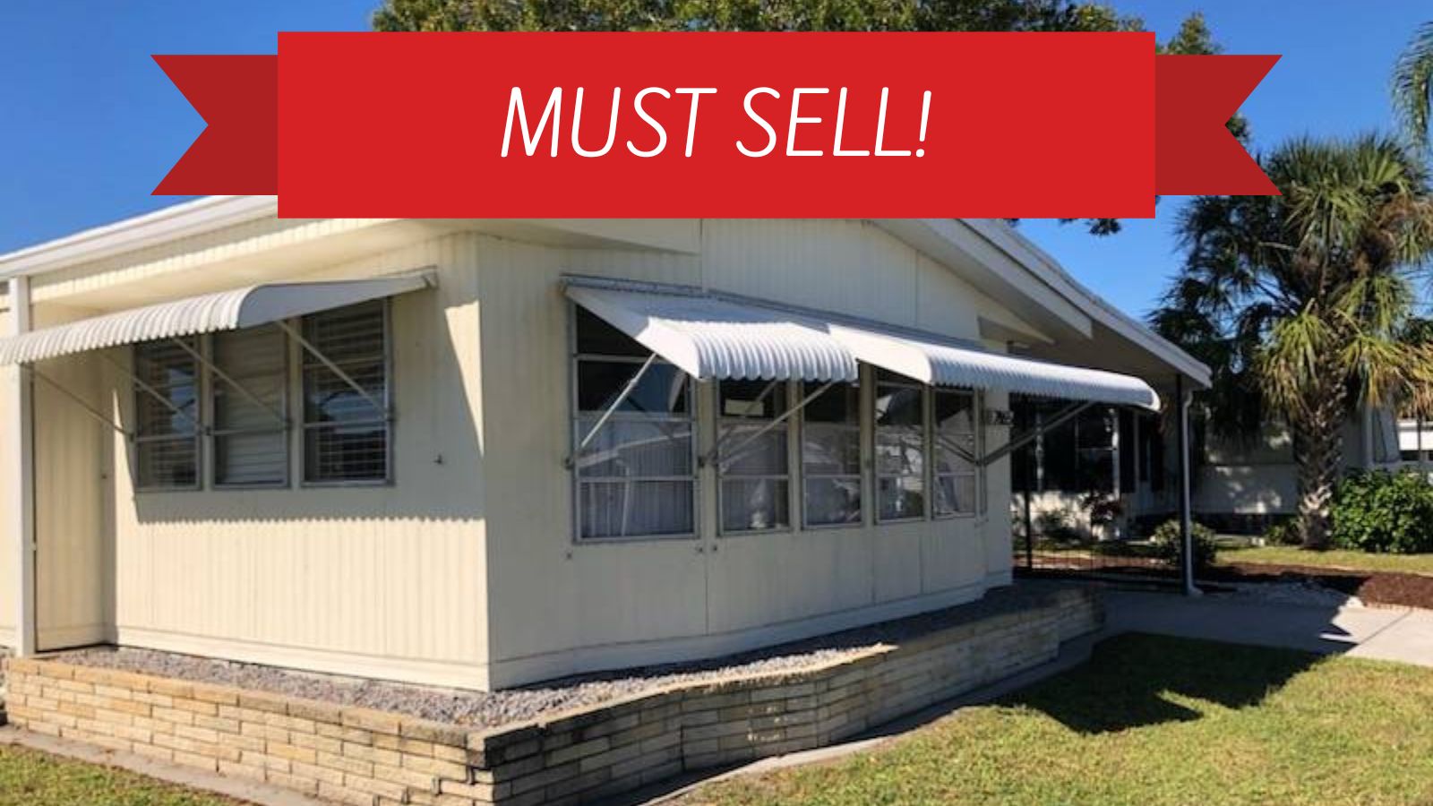 2865 Palm Lake Drive, Sarasota, Florida 34234, 2 Bedrooms Bedrooms, ,2 BathroomsBathrooms,55-Plus Mobile Home,For Sale,Palm Lake Drive,1934